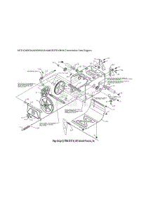 Transmission Parts parts for Craftsman Gas Snowblower CMXGBAM1054543 from AppliancePartsPros.com