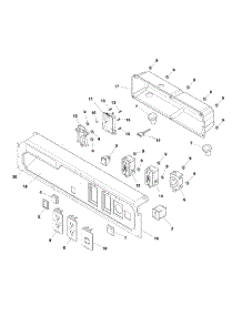 Control Panel parts for Craftsman Generator CMXGGAS030732 from AppliancePartsPros.com
