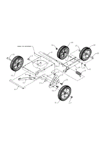 Wheels Assembly parts for Craftsman Edger CMXGKAM1158708 from AppliancePartsPros.com