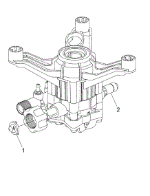 Pump parts for Craftsman Gas Pressure Washer CMXGWAS021025 from AppliancePartsPros.com