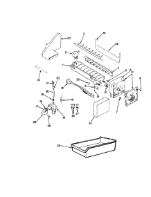 Ice Maker parts for Crosley Top-Mount Refrigerator CNTI17V4A-AC35A from AppliancePartsPros.com