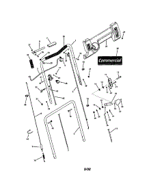Handles / Controls-Upper End parts for Snapper Gas Walk-Behind Mower CP216019KWV (7800194) from AppliancePartsPros.com