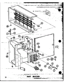 Duct Heaters (D55338-5 / P55338-5C) (D55338-10 / P55338-10C) (D55388-15 / P55338-15C) (D55338-20 / P55338-20C) parts for Amana Central Air Conditioner CR2-1/P55200-54C from AppliancePartsPros.com