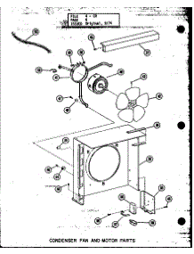 Condenser Fan And Motor Parts (Cr1.5-1 / P55200-1C) (Cr2-1 / P55200-7C) (Cr2.5-1 / P55200-8C) (Cr2.5-1 / P55200-3C) (Cr3-1 / P55200-4C) parts for Amana Central Air Conditioner CR2-1/P55200-7C from AppliancePartsPros.com