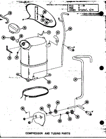 Compressor And Tubing Parts (Cr1.5-1 / P55200-1C) (Cr2-1 / P55200-7C) (Cr2.5-1 / P55200-8C) (Cr2.5-1 / P55200-3C) (Cr3-1 / P55200-4C) parts for Amana Central Air Conditioner CR3-1/P55200-4C from AppliancePartsPros.com