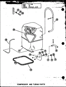 Compressor And Tubing Parts (Cr3.5-1K / P55201-1C) (Cr3.5-1K / P55201-6C) (Cr4-1 / P55201-2C) (Cr4-1 / P55201-7C) (Cr4-3 / P55201-3C) (Cr4-3 / P55201-8C) (Cr5-1 / P55201-4C) (Cr5-1 / P55201-9C) (Cr5-3 / P55201-5C) (Cr5-3 / P55201-10C) parts for Amana Central Air Conditioner CR3-1/P55200-4C from AppliancePartsPros.com