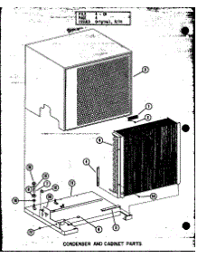 Condenser And Cabinet Parts (Cr1.5-1 / P55200-1C) (Cr2-1 / P55200-7C) (Cr2.5-1 / P55200-8C) (Cr2.5-1 / P55200-3C) (Cr3-1 / P55200-4C) parts for Amana Central Air Conditioner CR3.5-1K/P55201-6C from AppliancePartsPros.com