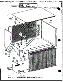Condenser And Cabinet Parts (Cr3.5-1K / P55201-1C) (Cr3.5-1K / P55201-6C) (Cr4-1 / P55201-2C) (Cr4-1 / P55201-7C) (Cr4-3 / P55201-3C) (Cr4-3 / P55201-8C) (Cr5-1 / P55201-4C) (Cr5-1 / P55201-9C) (Cr5-3 / P55201-5C) (Cr5-3 / P55201-10C) parts for Amana Central Air Conditioner CR5-3/P55201-5C from AppliancePartsPros.com