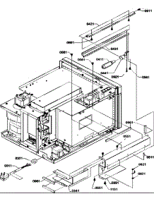 Light / Power Cord parts for Amana Microwave CRC10T2-P1304416M from AppliancePartsPros.com