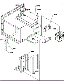 Magnetron / Stirrer Motor parts for Amana Microwave CRC10T2-P1304416M from AppliancePartsPros.com