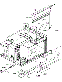 Light parts for Amana Microwave CRC12T2-P1304409M from AppliancePartsPros.com