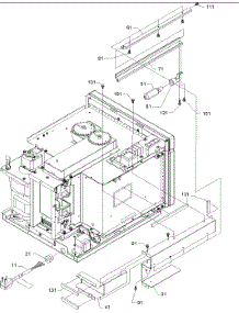 Light parts for Amana Microwave CRC18T2-P1304405M from AppliancePartsPros.com