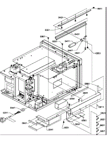Light parts for Amana Microwave CRC518D-P1312705M from AppliancePartsPros.com