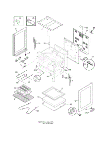 Body parts for Crosley Electric Range CRE3530LBD from AppliancePartsPros.com