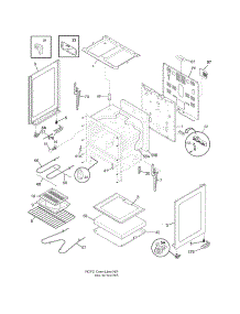 Body parts for Crosley Electric Range CRE3530LWC from AppliancePartsPros.com