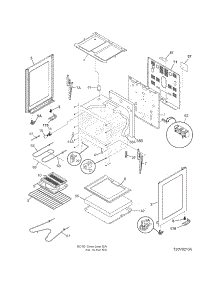 Body parts for Crosley Electric Range CRE3540GWWA from AppliancePartsPros.com