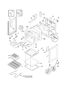 Body parts for Crosley Electric Range CRE3870LBA from AppliancePartsPros.com