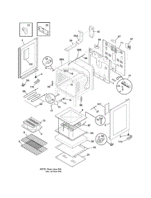 Body parts for Crosley Electric Range CRE3880LSD from AppliancePartsPros.com