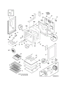Body parts for Crosley Electric Range CRE3890GBBA from AppliancePartsPros.com