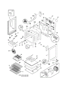 Body parts for Crosley Electric Range CRE3890GSSA from AppliancePartsPros.com
