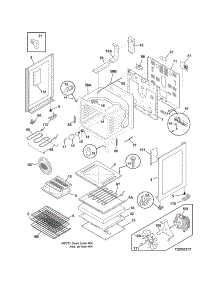 Body parts for Crosley Electric Range CRE3890HWWA from AppliancePartsPros.com