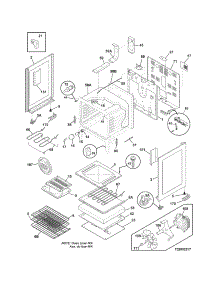 Body parts for Crosley Electric Range CRE3890HWWD from AppliancePartsPros.com