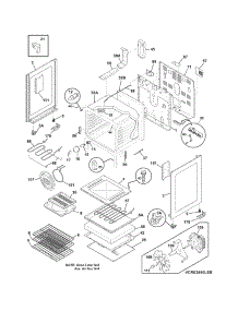 Body parts for Crosley Electric Range CRE3890LSB from AppliancePartsPros.com