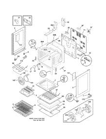 Body parts for Crosley Electric Range CRE3890LSK from AppliancePartsPros.com