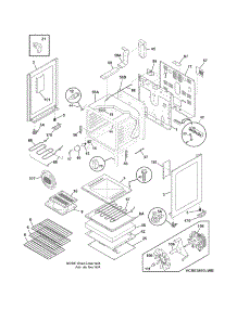Body parts for Crosley Electric Range CRE3890LWB from AppliancePartsPros.com