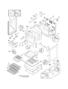 Body parts for Crosley Electric Range CRE3890LWD from AppliancePartsPros.com