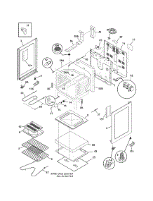 Body parts for Crosley Electric Range CREF366FCB from AppliancePartsPros.com