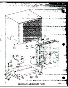 Condenser And Cabinet Parts parts for Amana Central Air Conditioner CRF2.5-1J/P67850-11C from AppliancePartsPros.com
