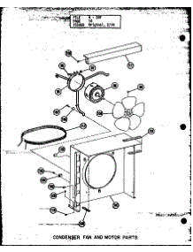 Condenser Fan And Motor Parts parts for Amana Central Air Conditioner CRF3-1J/P55057-4C from AppliancePartsPros.com