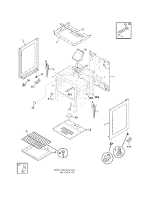 Body parts for Crosley Gas Range CRG3110GWBD from AppliancePartsPros.com