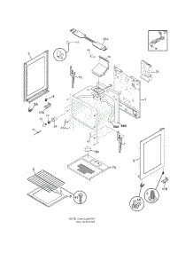 Body parts for Crosley Gas Range CRG3140GQQB from AppliancePartsPros.com