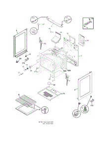 Body parts for Crosley Gas Range CRG3140GWBA from AppliancePartsPros.com