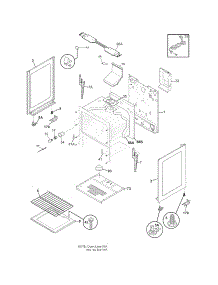 Body parts for Crosley Gas Range CRG3140GWWG from AppliancePartsPros.com