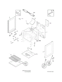 Body parts for Crosley Gas Range CRG3150PSB from AppliancePartsPros.com