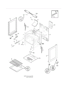 Body parts for Crosley Gas Range CRG3160GBBE from AppliancePartsPros.com