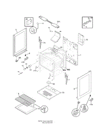 Body parts for Crosley Gas Range CRG3180LWA from AppliancePartsPros.com