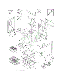 Body parts for Crosley Gas Range CRG3480GSSB from AppliancePartsPros.com
