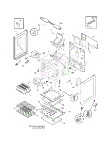 Body parts for Crosley Gas Range CRG3480GSSC from AppliancePartsPros.com