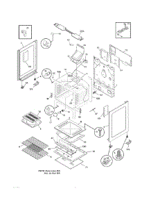 Body parts for Crosley Gas Range CRG3480GWBB from AppliancePartsPros.com