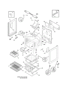 Body parts for Crosley Gas Range CRG3480ISSC from AppliancePartsPros.com
