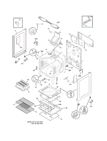 Body parts for Crosley Gas Range CRG3480ISSE from AppliancePartsPros.com