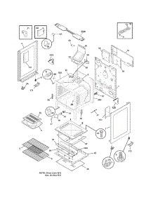 Body parts for Crosley Gas Range CRG3480ISSF from AppliancePartsPros.com