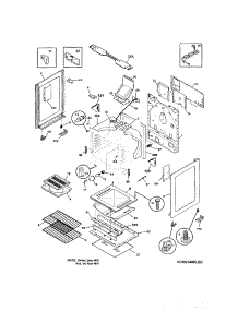 Body parts for Crosley Gas Range CRG3480LQC from AppliancePartsPros.com