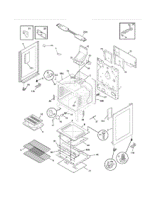 Body parts for Crosley Gas Range CRG3480LSG from AppliancePartsPros.com