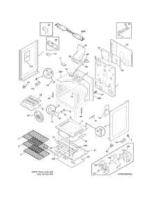 Body parts for Crosley Gas Range CRG3480PSB from AppliancePartsPros.com