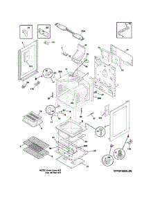 Body parts for Crosley Gas Range CRG3485QBA from AppliancePartsPros.com